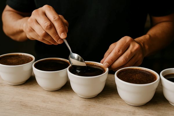 طعم شناسی قهوه