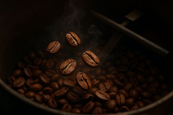 رست قهوه و مرحله کرک