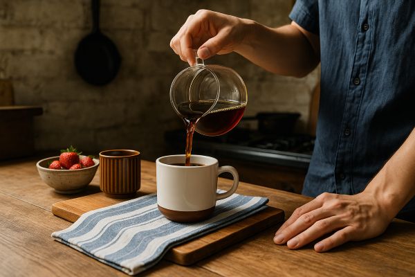 رست یا برشته کاری و طعم قهوه