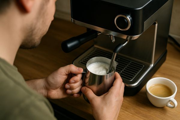 فوم شیر دستگاه اسپرسو